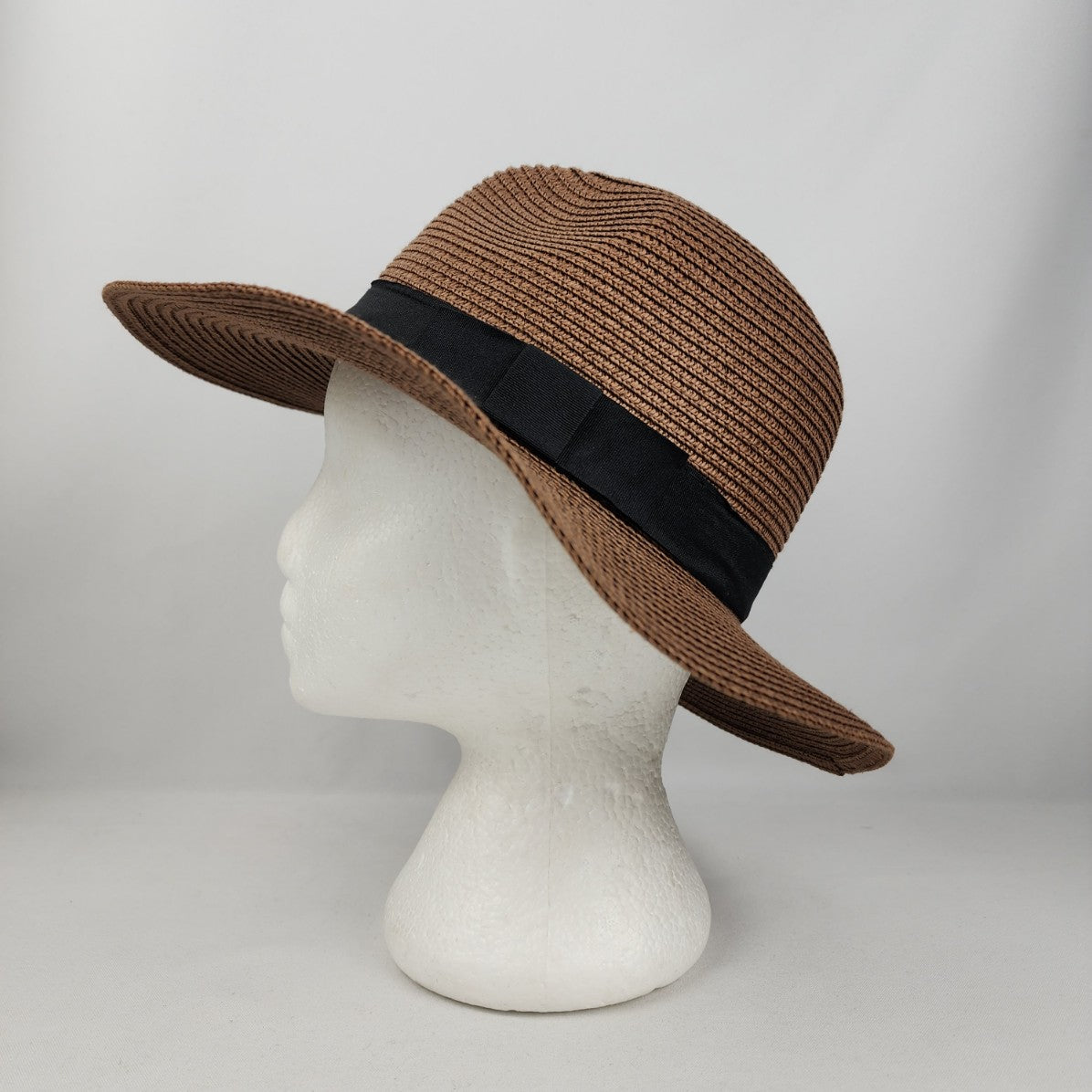 Brown Woven Sun Hat