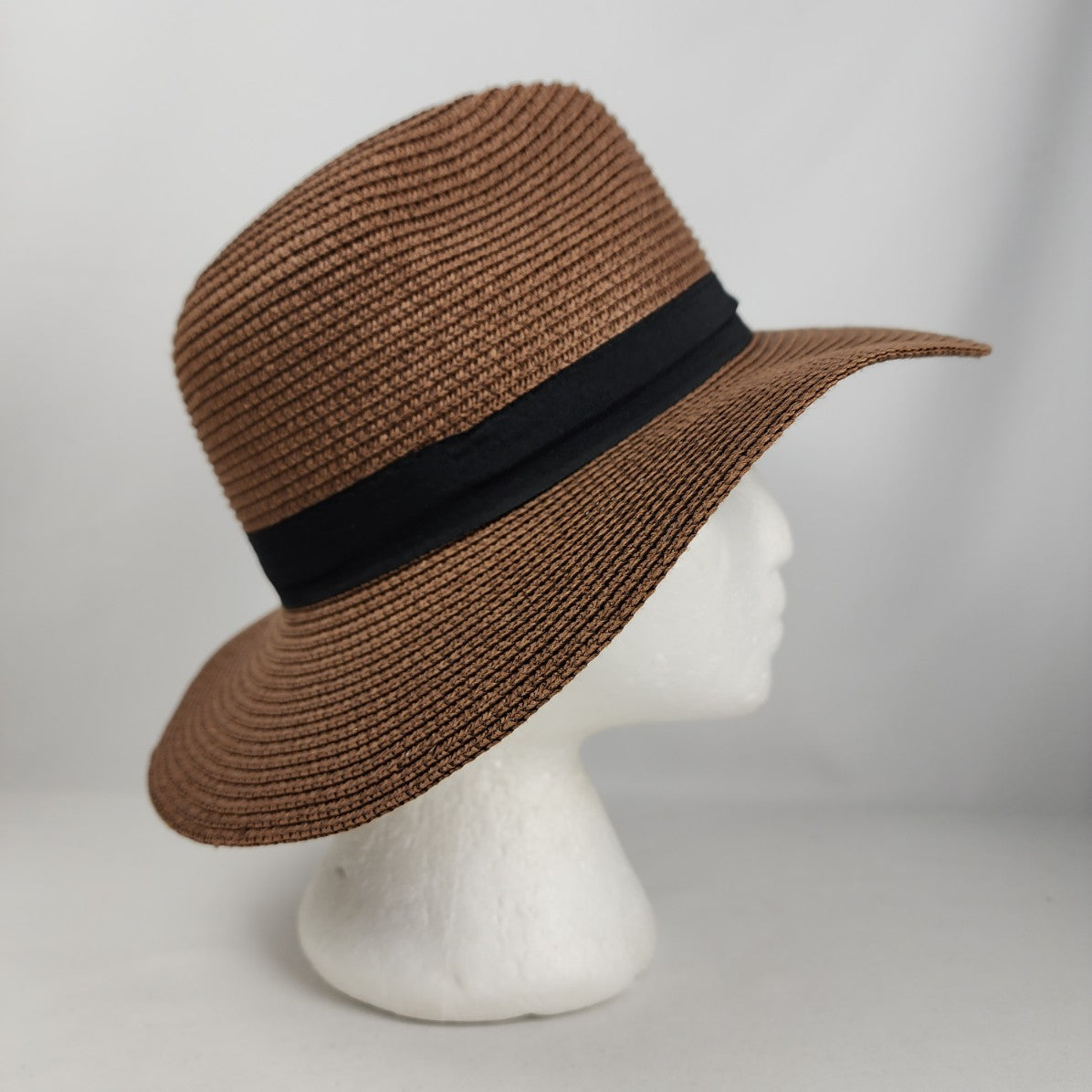 Brown Woven Sun Hat