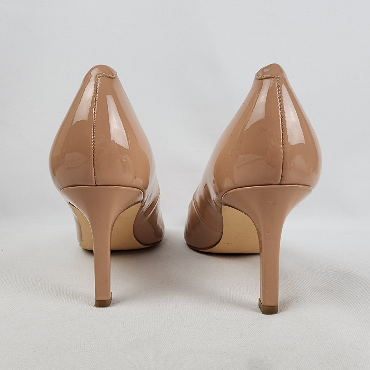 Nine West Nude Pointed Toe Heel Size 8.5