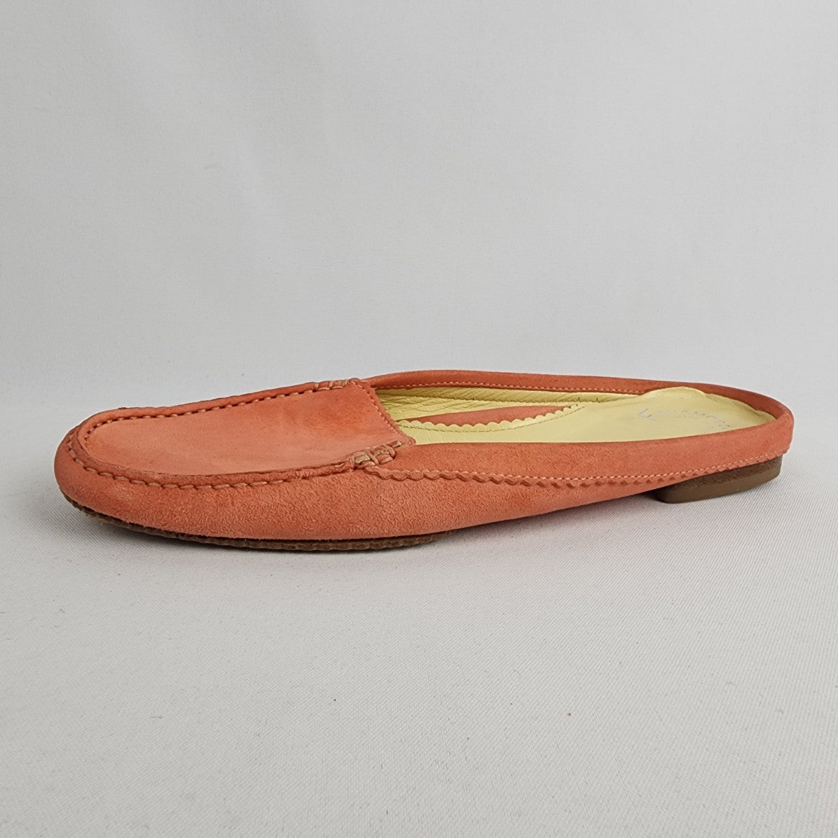 Fieramosca & Co Coral Suede Slip On Mule Shoes Size 6.5