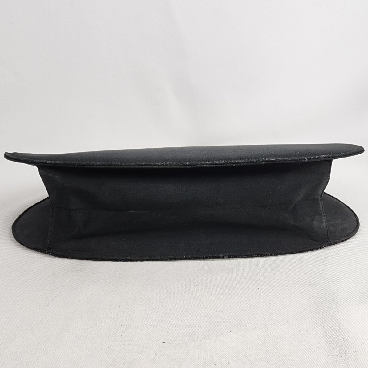 Vintage Mayfair Black Texture Evening Purse