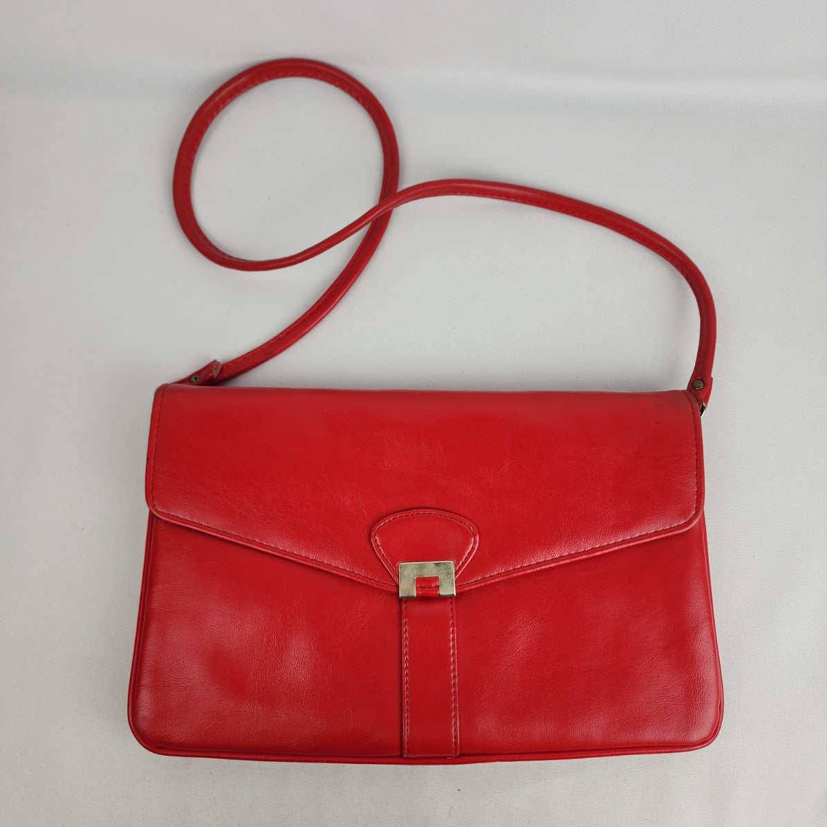 Vintage Red Envelope Clutch Purse