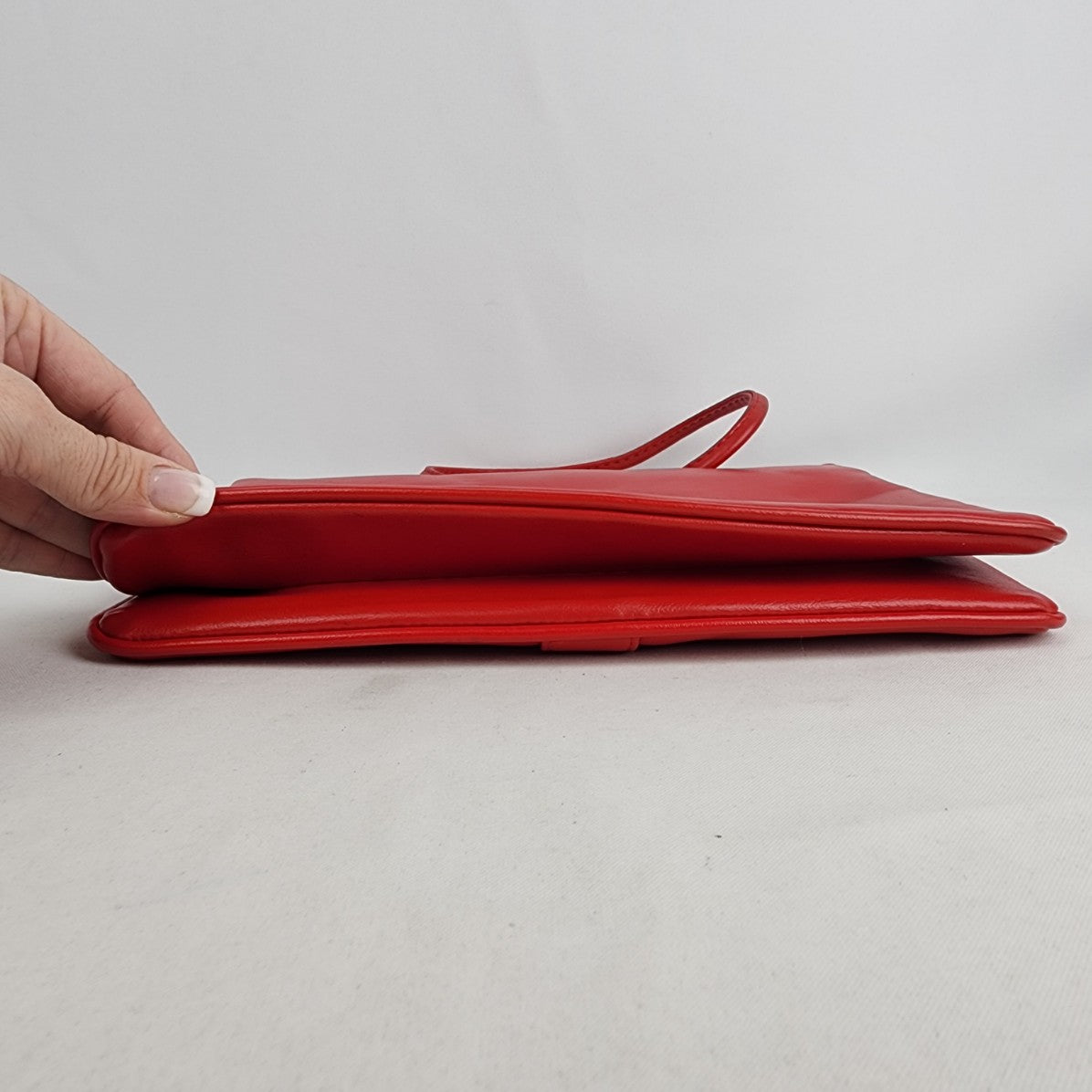 Vintage Red Envelope Clutch Purse