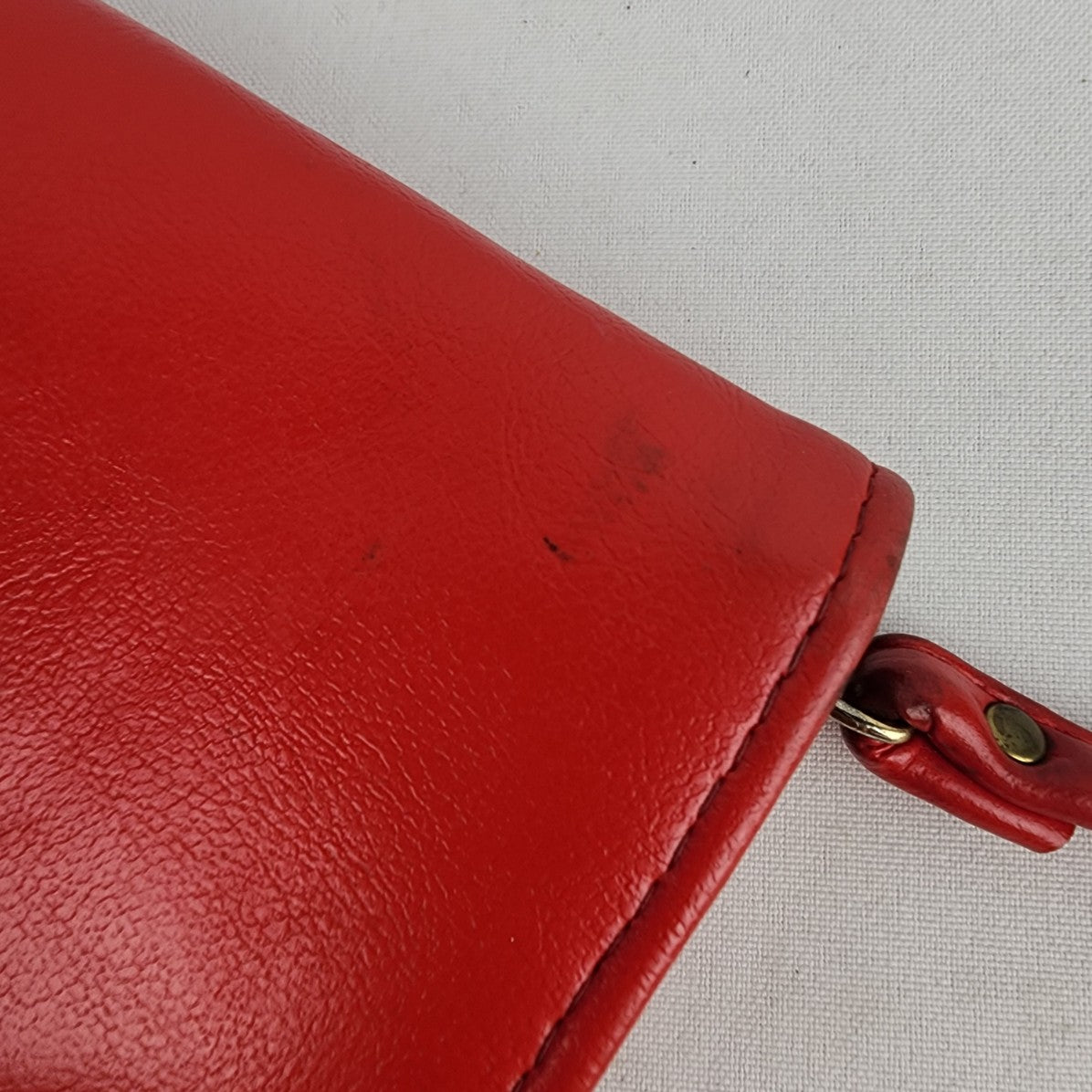 Vintage Red Envelope Clutch Purse