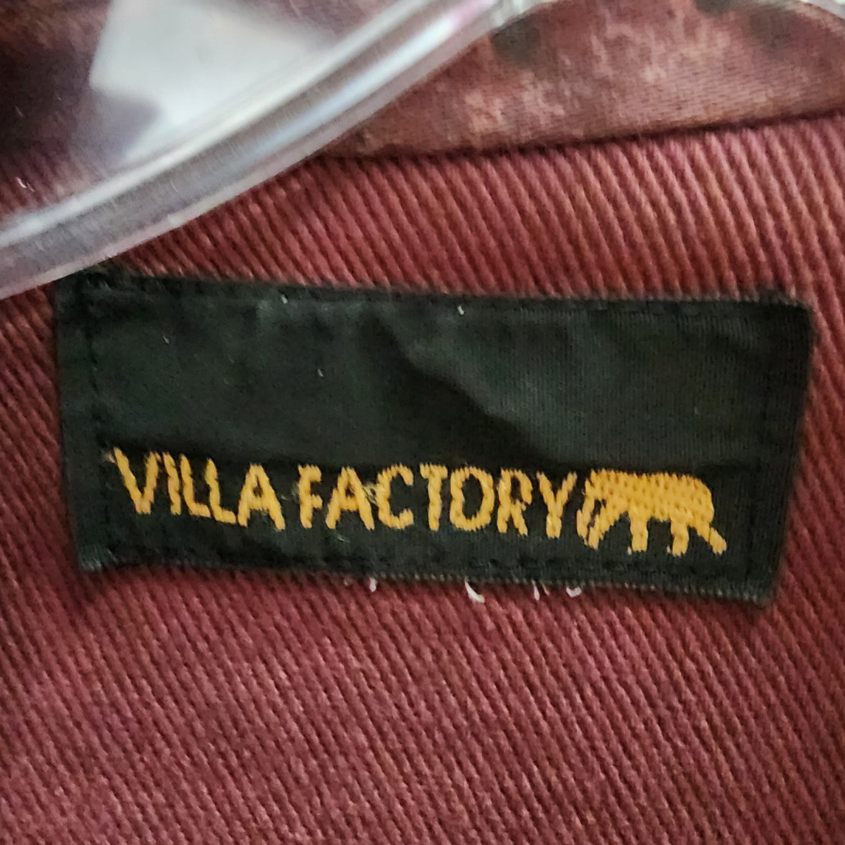 Vintage Villa factory Pink Zip Up Jacket Size L