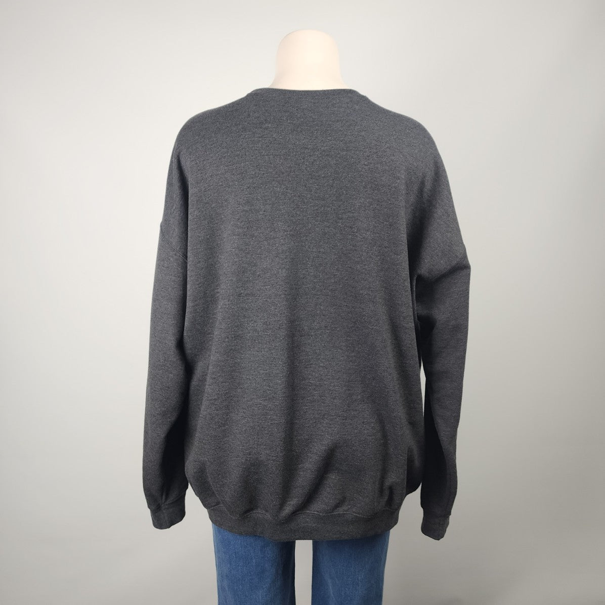 S&K Grey Cotton Heart Hug Sweatshirt Size 3XL