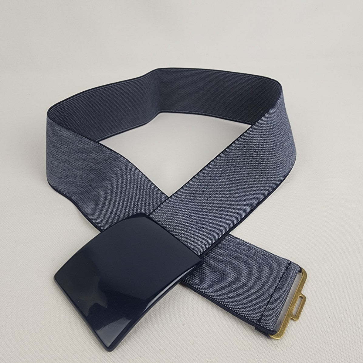 Vintage Blue Stretch Belt Size S/M