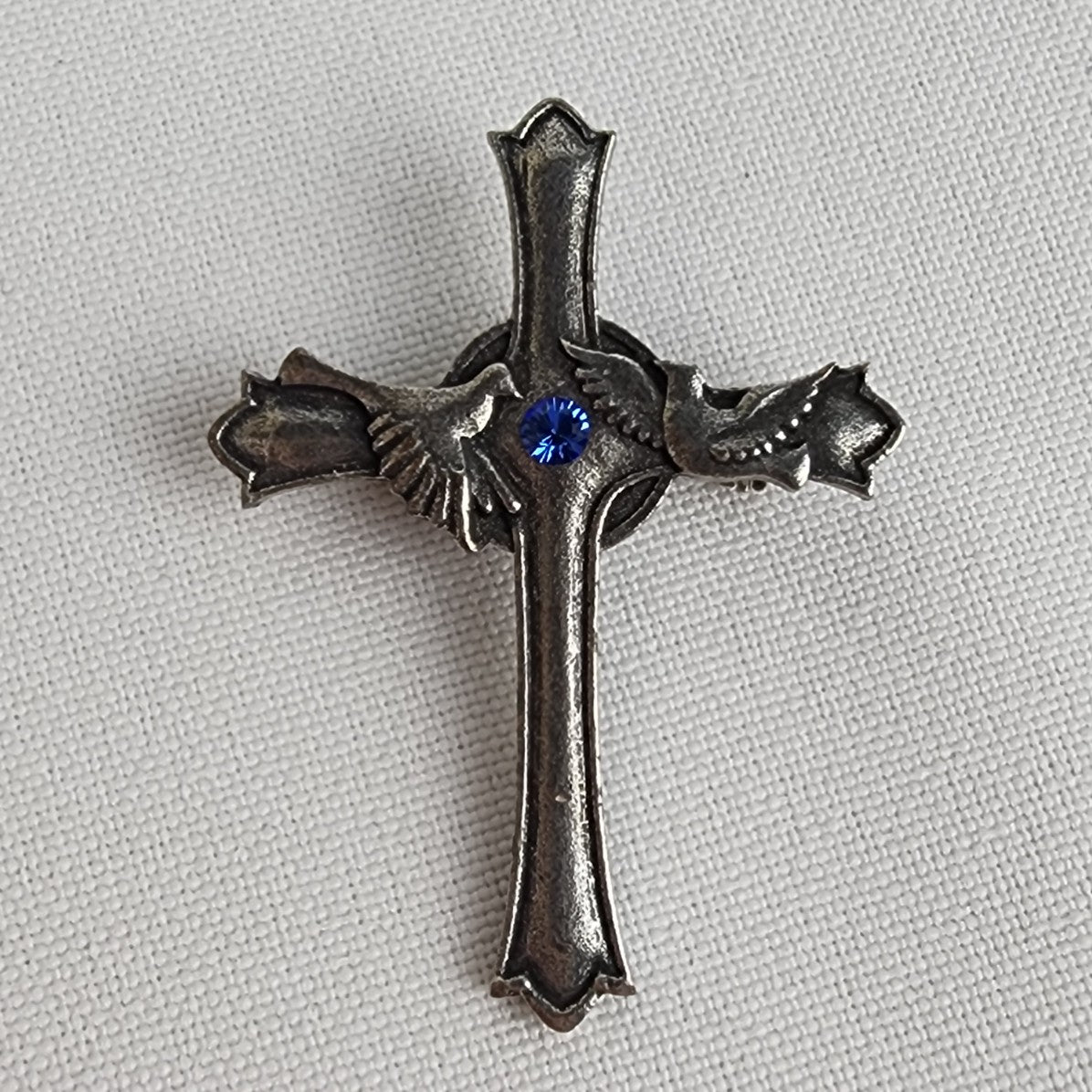 Vintage Boehm Cross Brooch