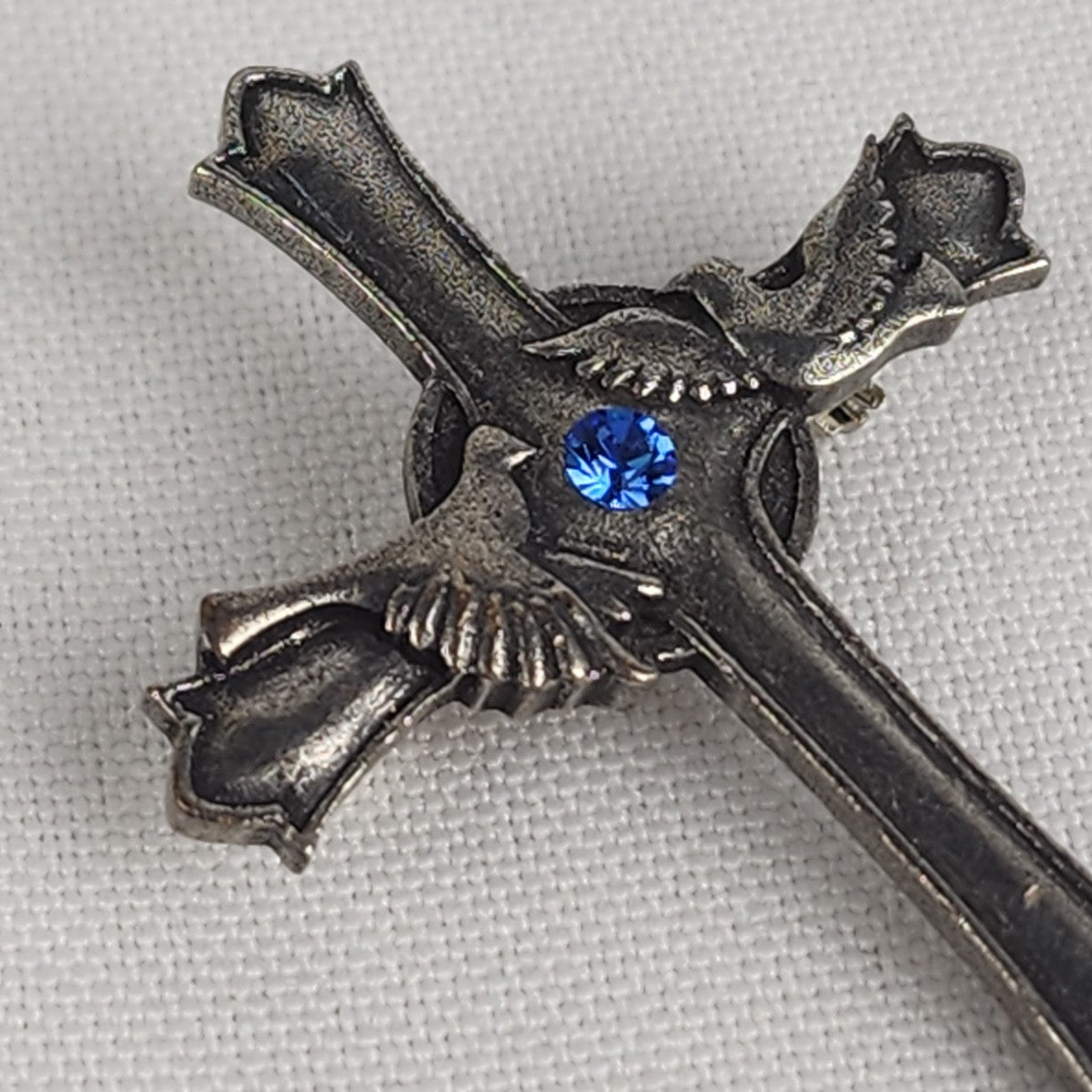 Vintage Boehm Cross Brooch