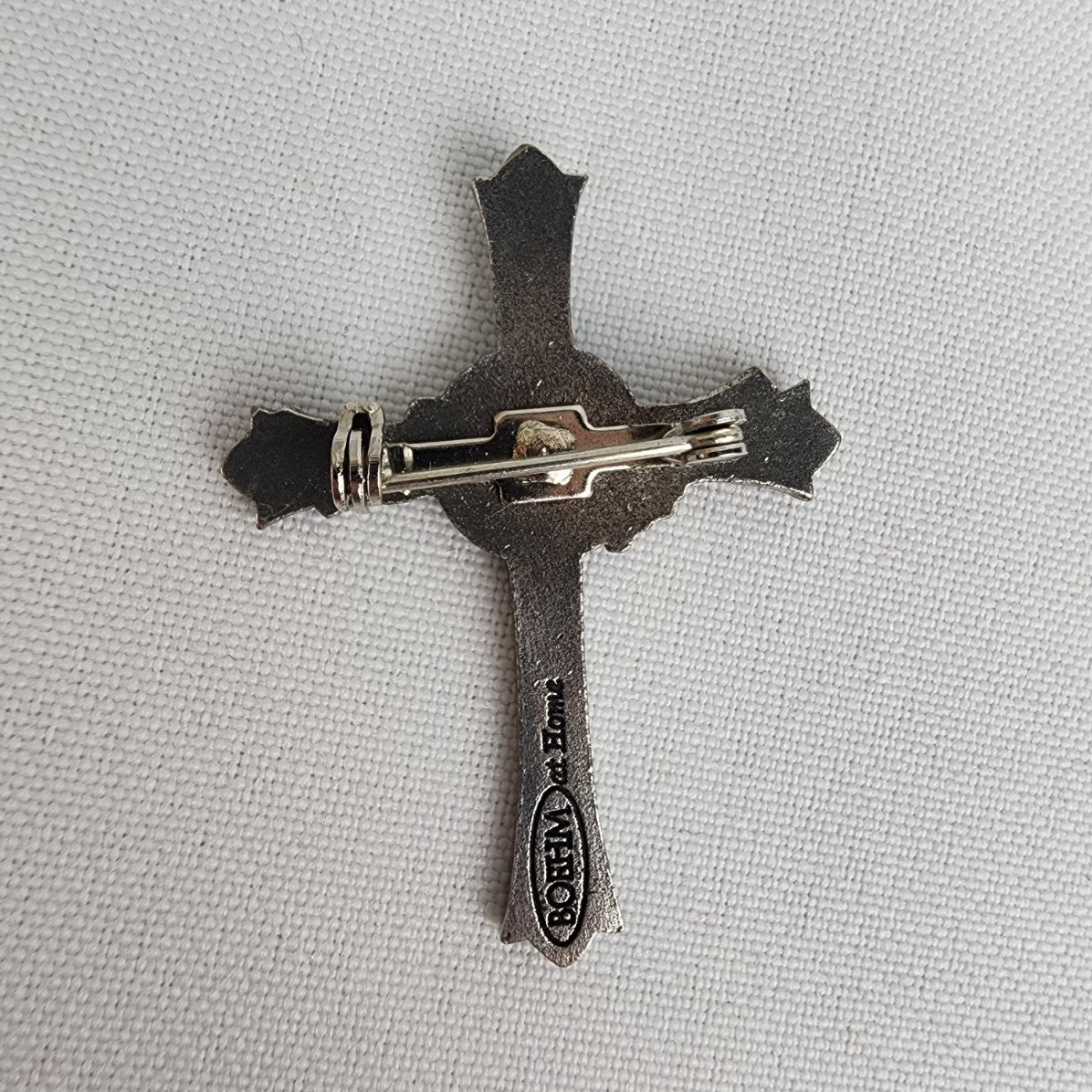 Vintage Boehm Cross Brooch