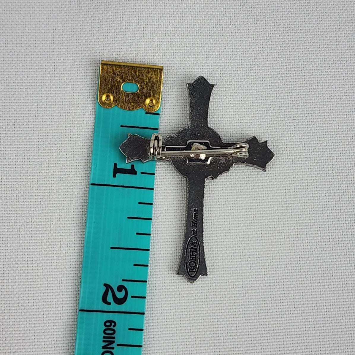 Vintage Boehm Cross Brooch