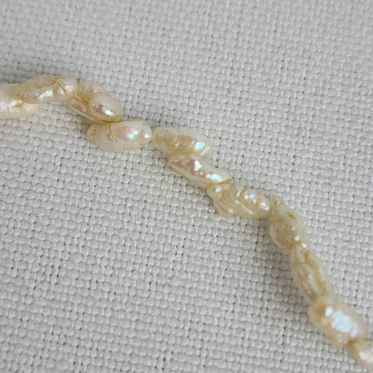 Vintage Delicate Freshwater Pearl Beaded Necklace