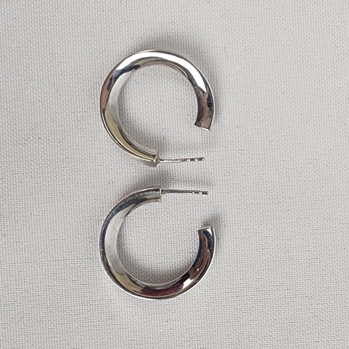 925 Sterling Silver Hoop Earrings