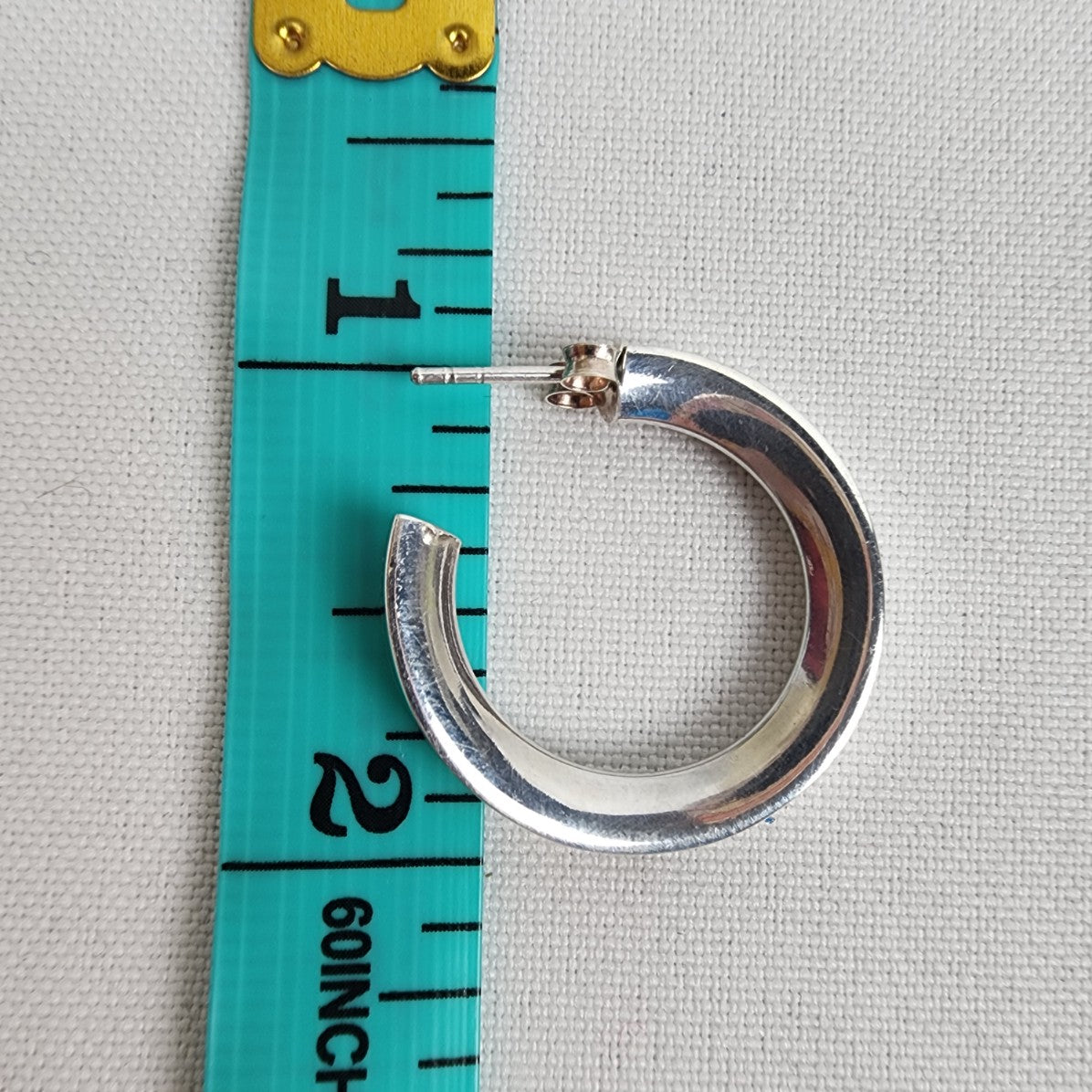 925 Sterling Silver Hoop Earrings