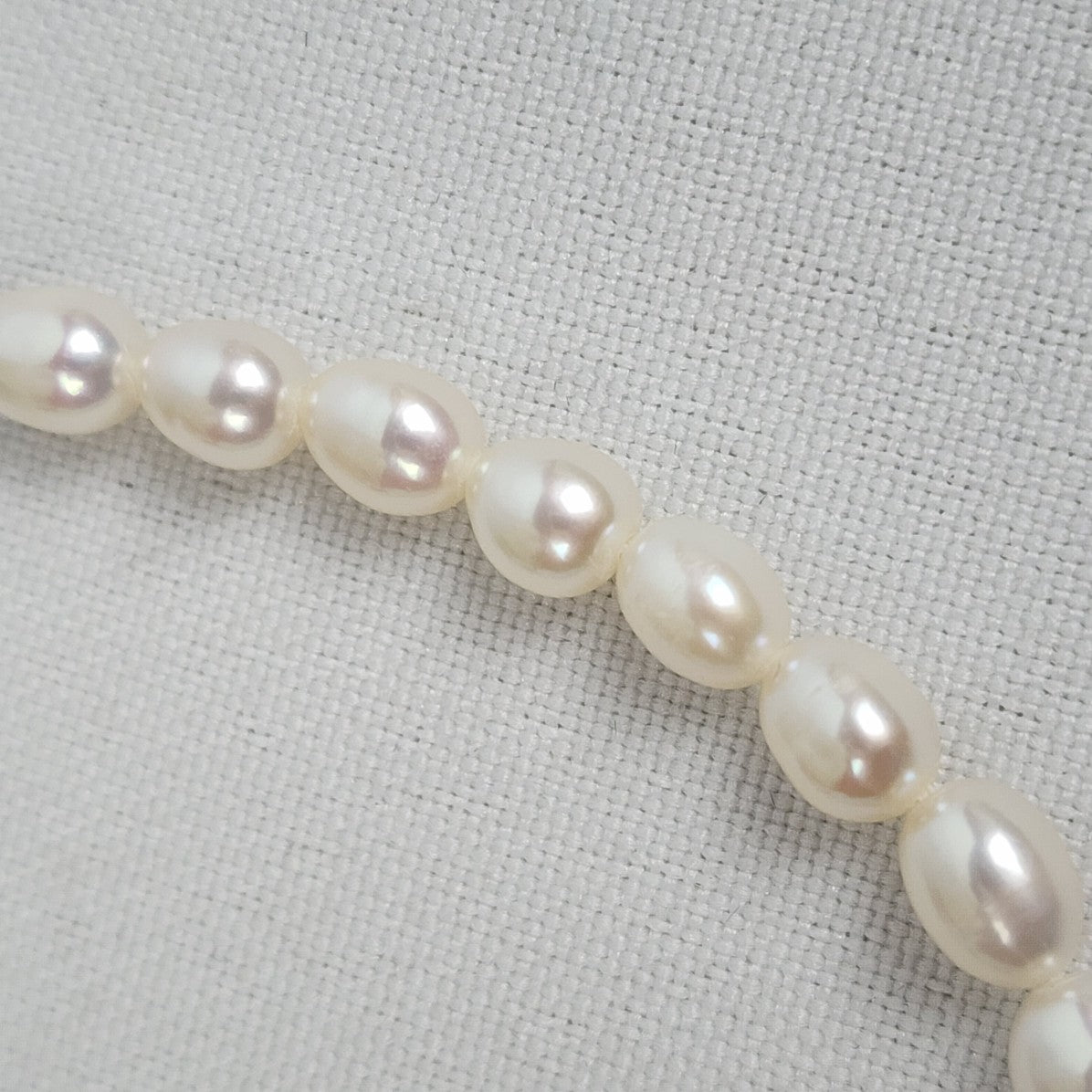 925 Sterling Faux Pearl Bracelet