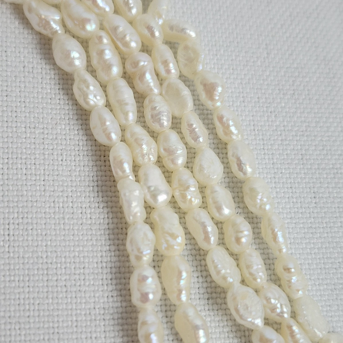 Vintage Fresh Water Pearls Layered Necklace