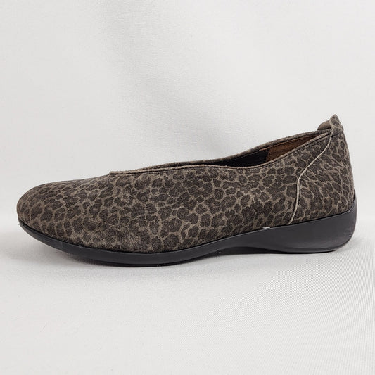 Wolky Animal Print Slip On Shoes Size 7