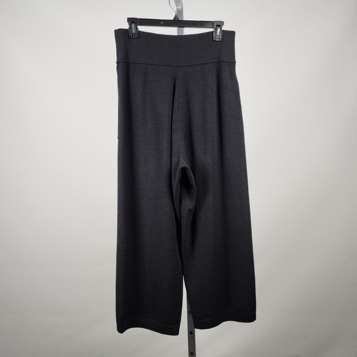 Wilfred Black Wool Knit Coulotte Pants Size L