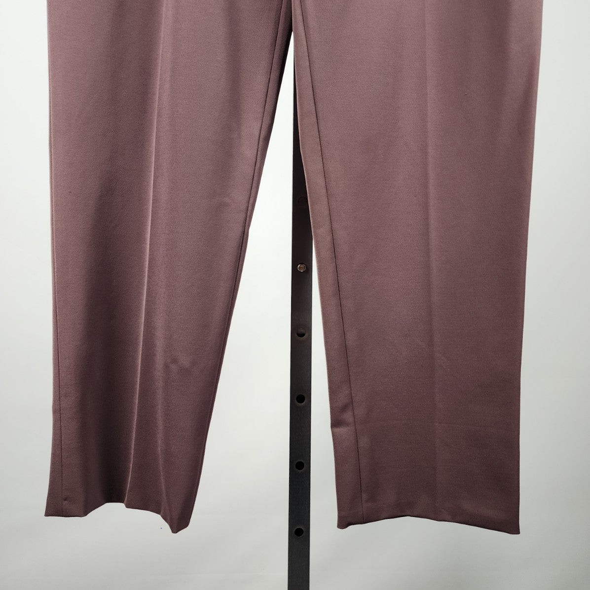 Ecsada Brown Trouser Pants Chin Detail Size 12