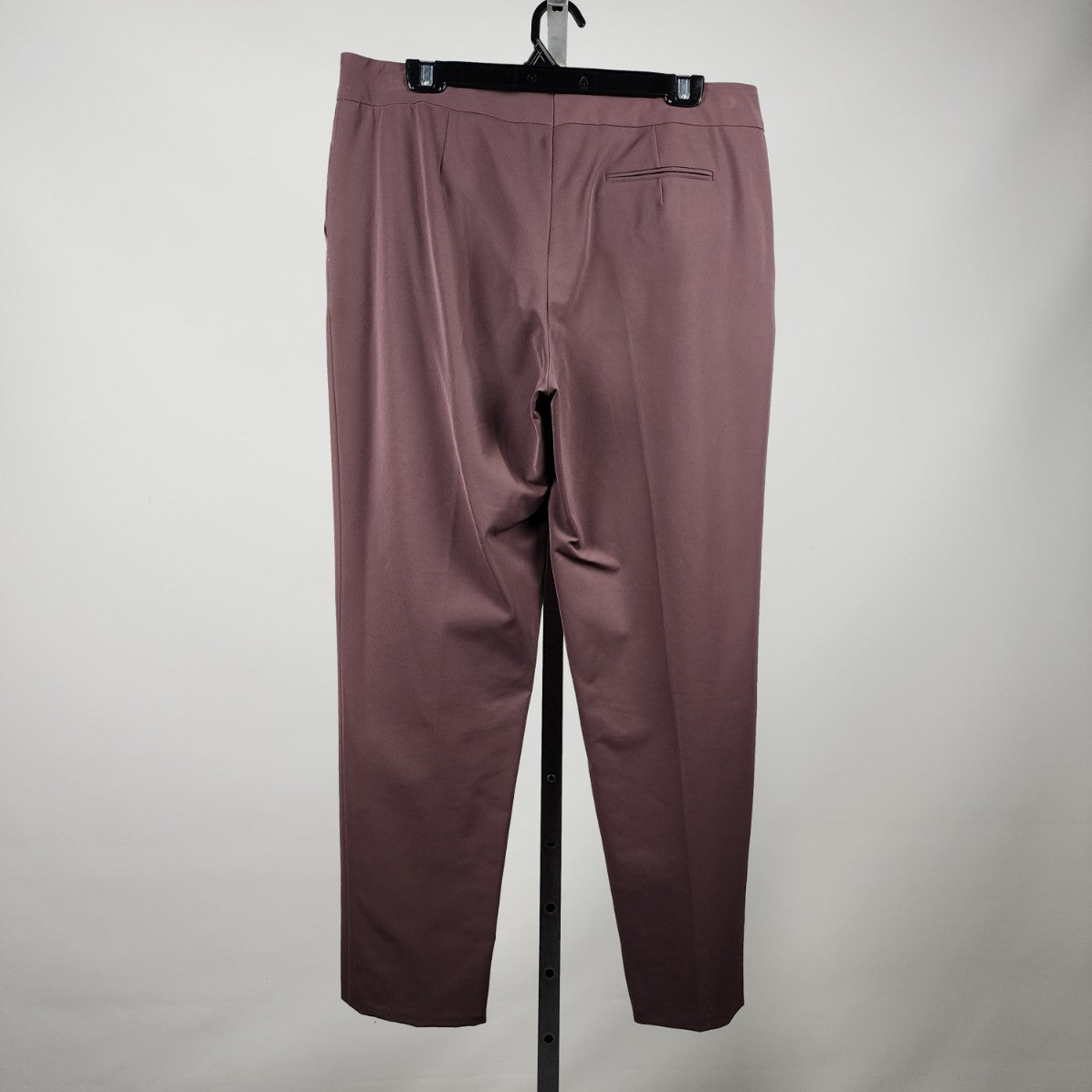 Ecsada Brown Trouser Pants Chin Detail Size 12