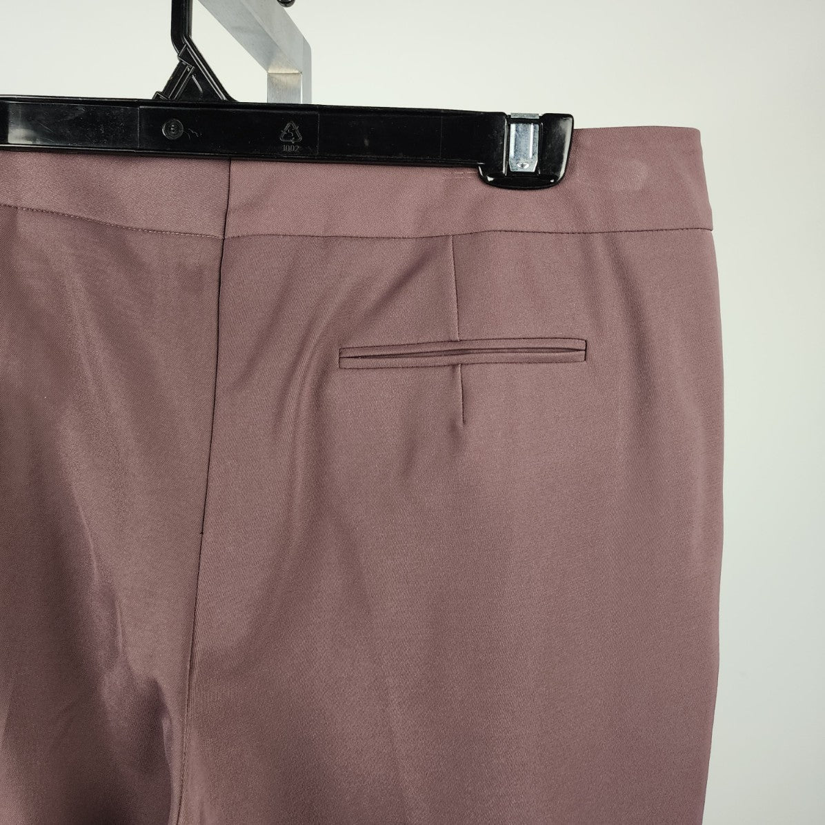 Ecsada Brown Trouser Pants Chin Detail Size 12