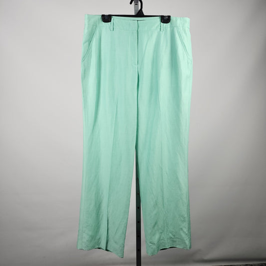 Sandra Angelozzi Mint Green Trouser Pants Size 12