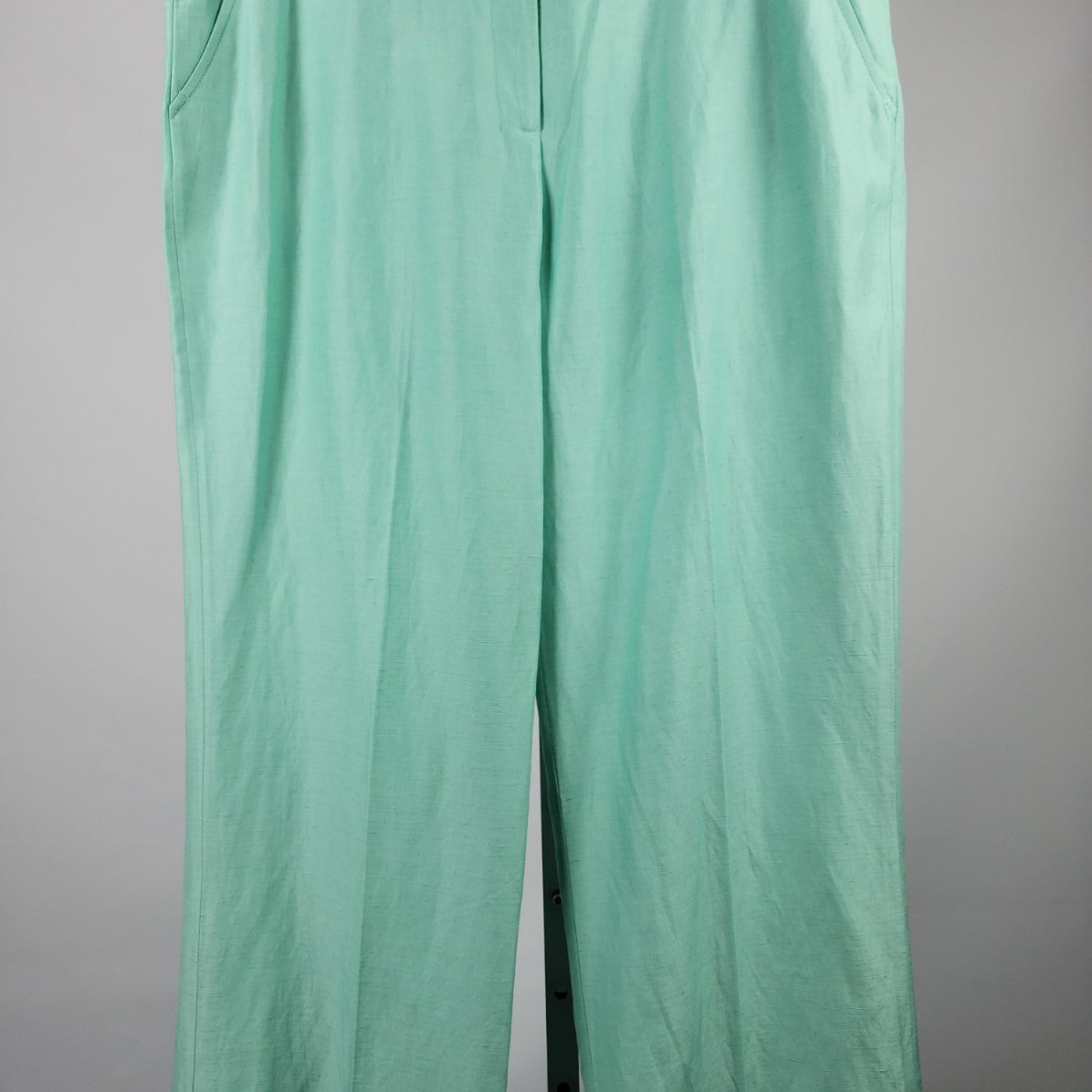 Sandra Angelozzi Mint Green Trouser Pants Size 12