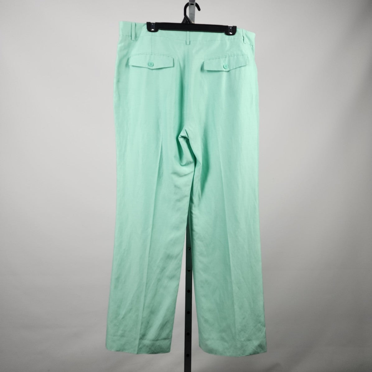 Sandra Angelozzi Mint Green Trouser Pants Size 12