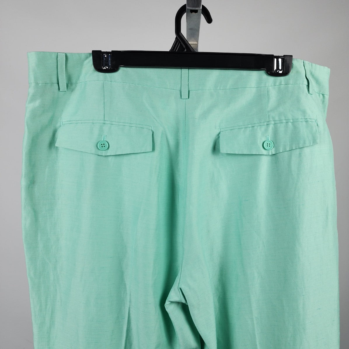 Sandra Angelozzi Mint Green Trouser Pants Size 12