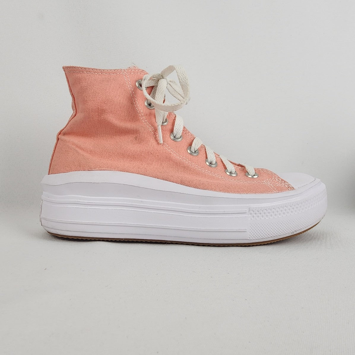 Converse Chuck Taylor All Star Move Hi Platform Pink Sneakers Size 8