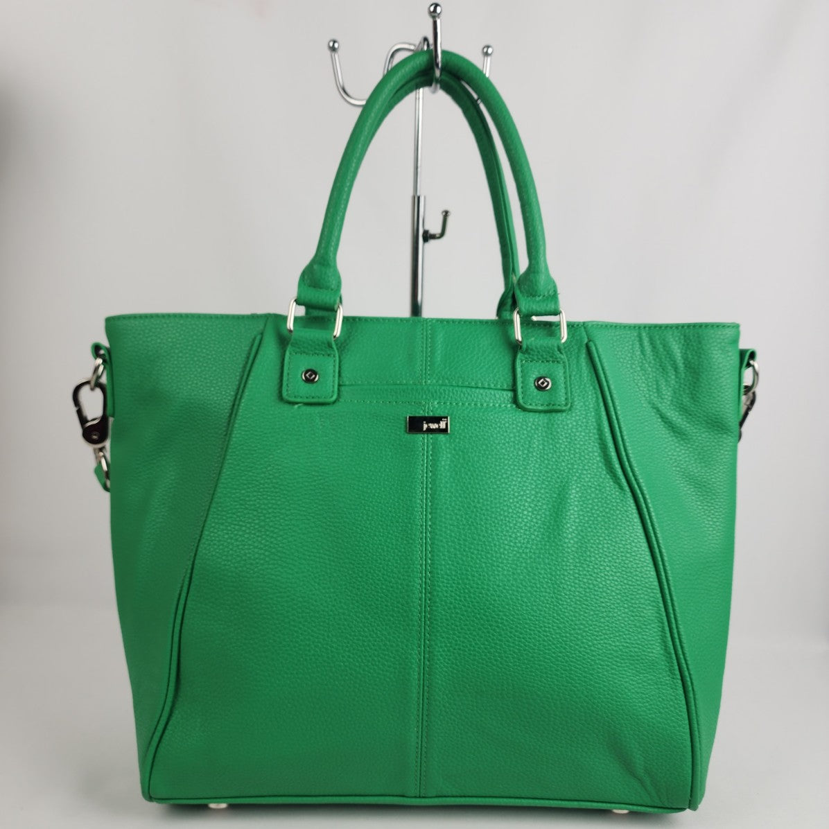 Jewel Thirty-one Green Gatsby Satchel Tote Purse