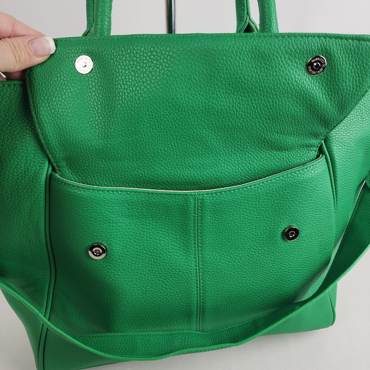 Jewel Thirty-one Green Gatsby Satchel Tote Purse