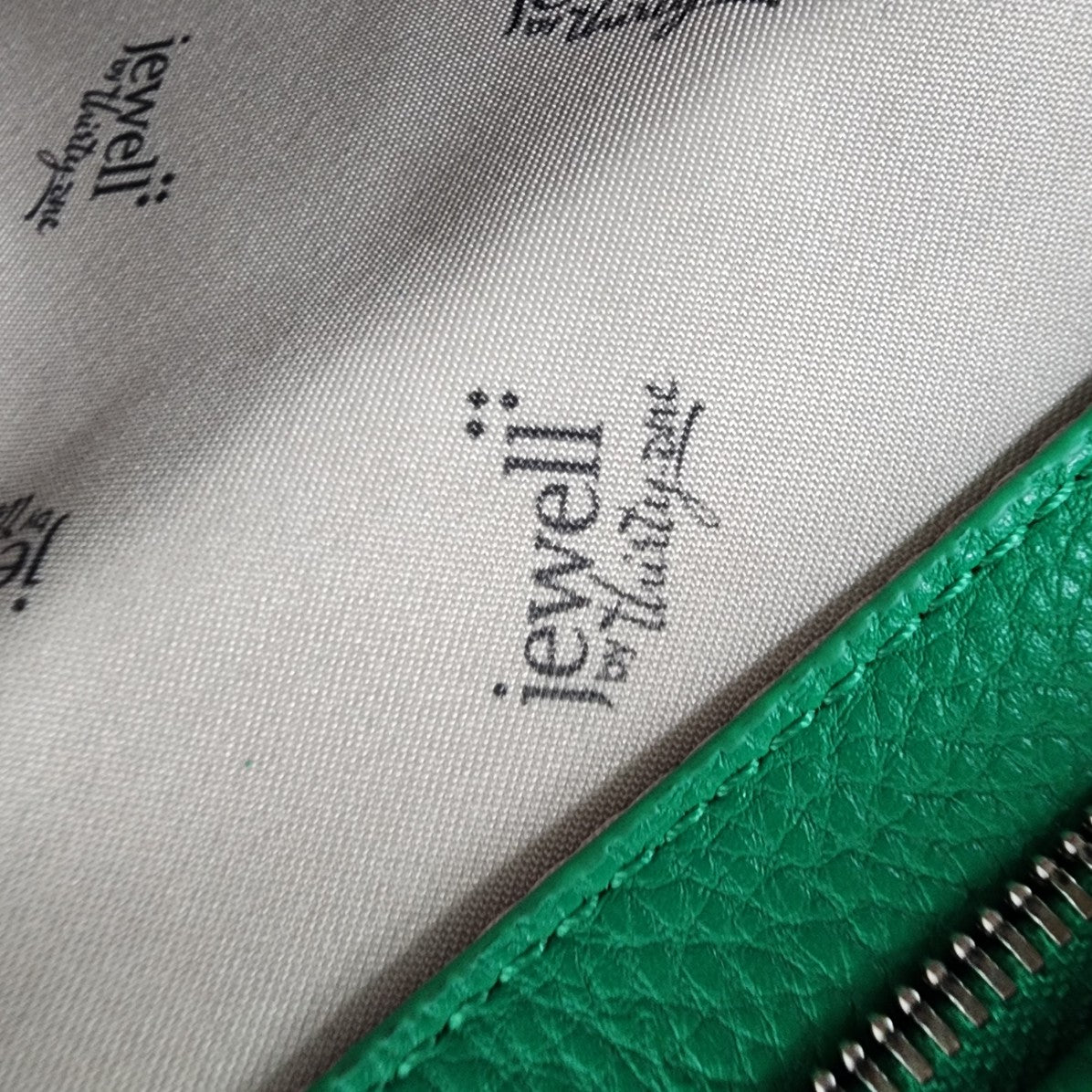 Jewel Thirty-one Green Gatsby Satchel Tote Purse