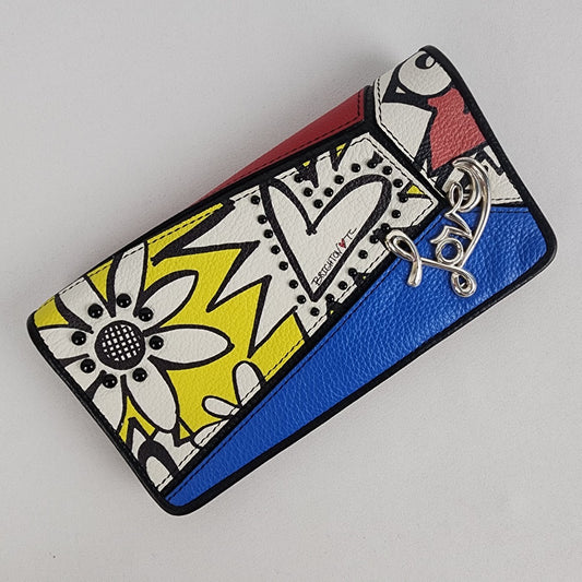 Brighton Leather Crazy Love Bright Rockmore Wallet