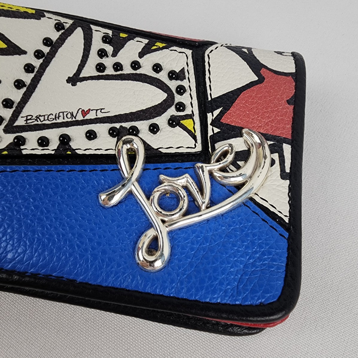 Brighton Leather Crazy Love Bright Rockmore Wallet