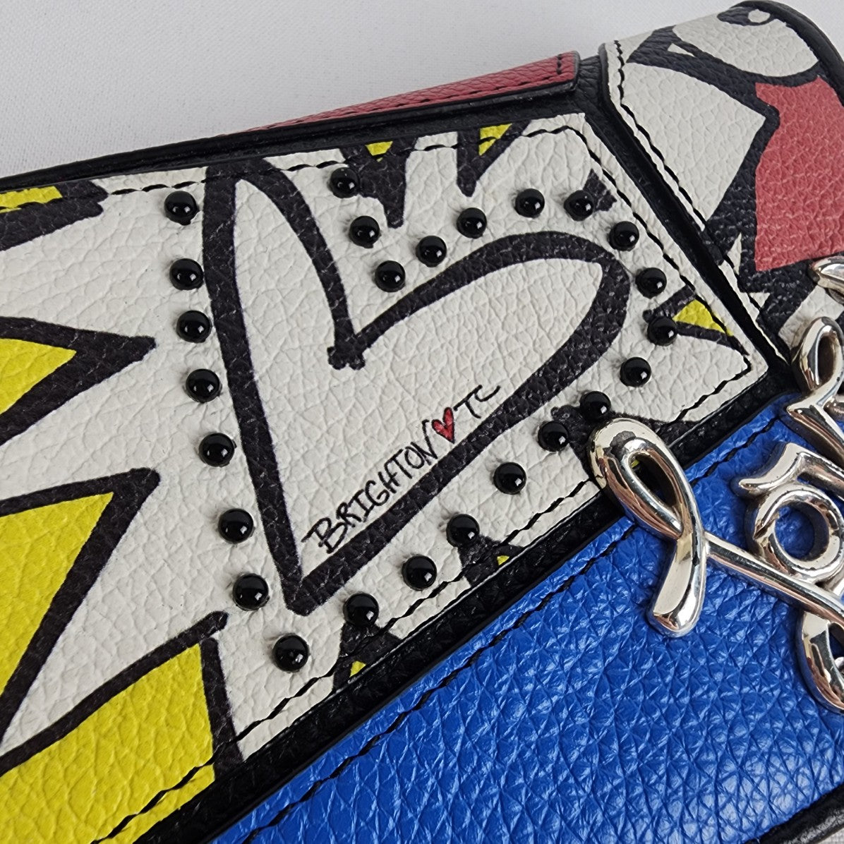 Brighton Leather Crazy Love Bright Rockmore Wallet