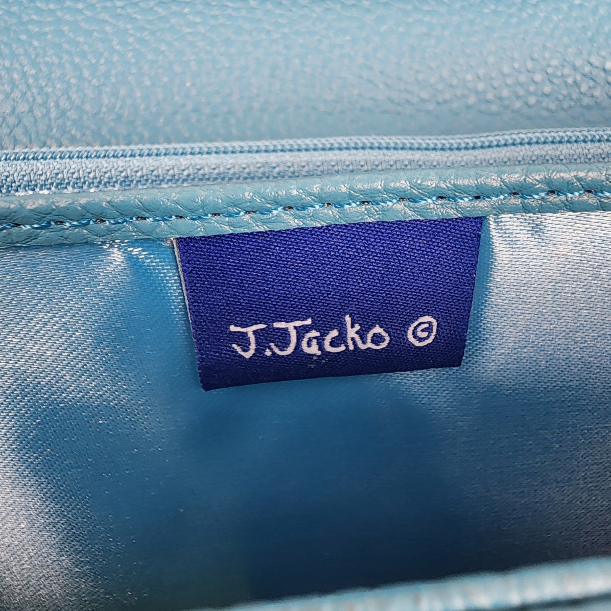 J.Jacko Blue Turtle Ocean Print Wallet