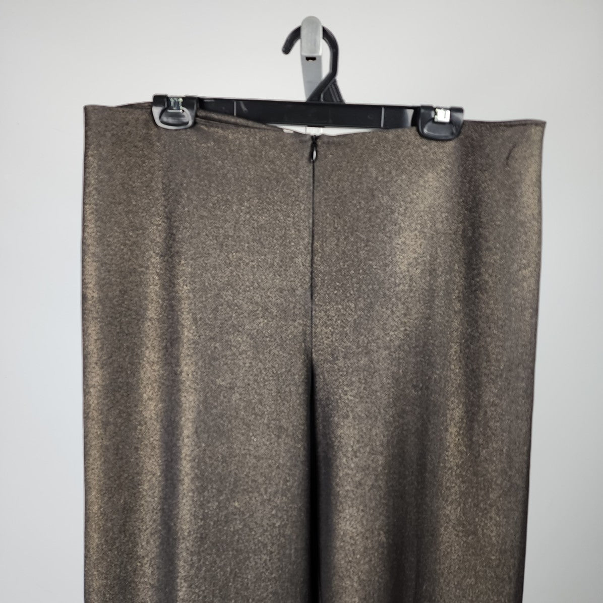 Joseph Ribkoff Gold Metallic Wide Leg Pants Size 14