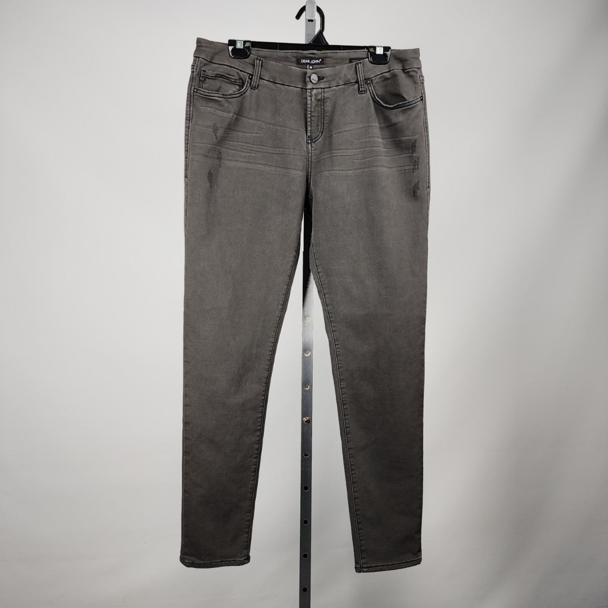 Dear John Grey Slim Leg Pants Size 31