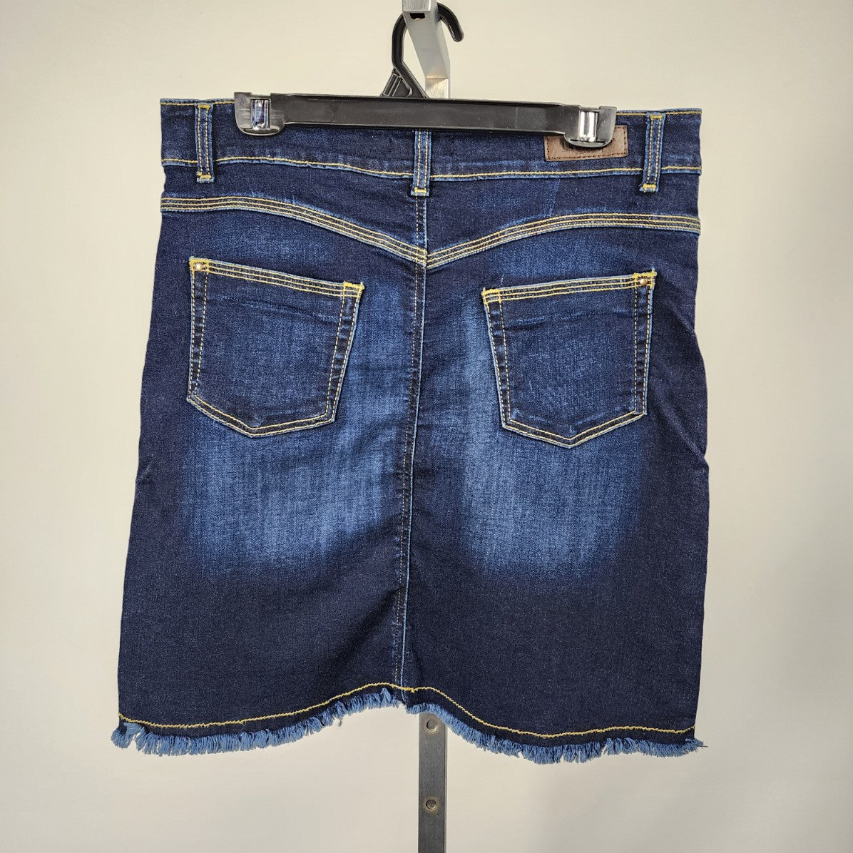 Deep Jeans Distressed Denim Skirt Size 15