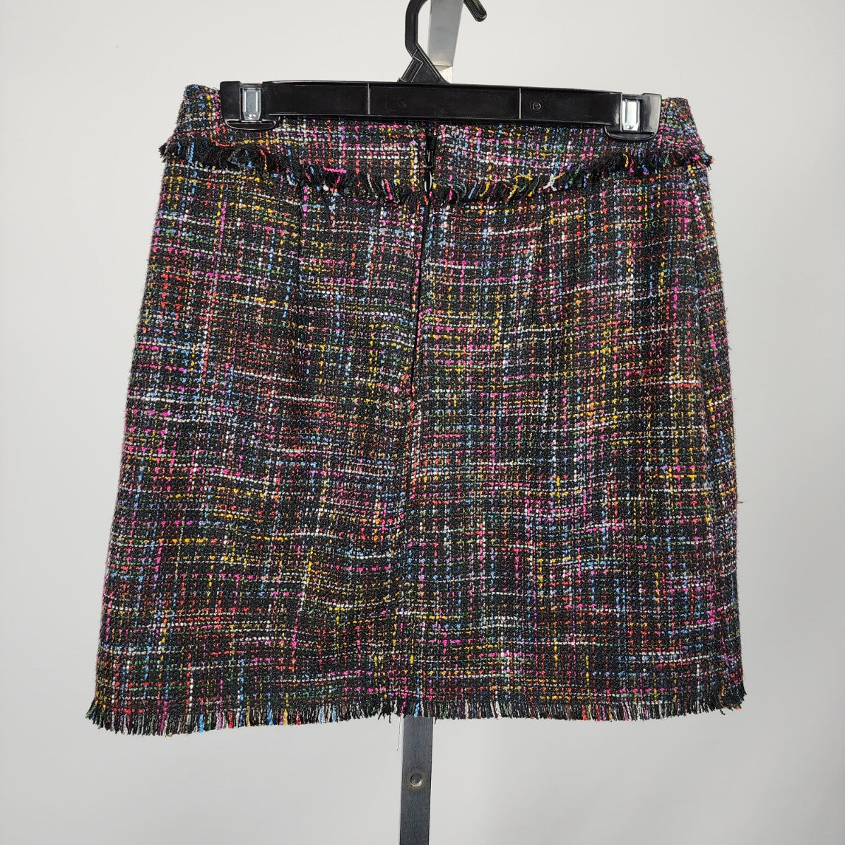 H&M Pink Tweed Mini Skirt Size 10