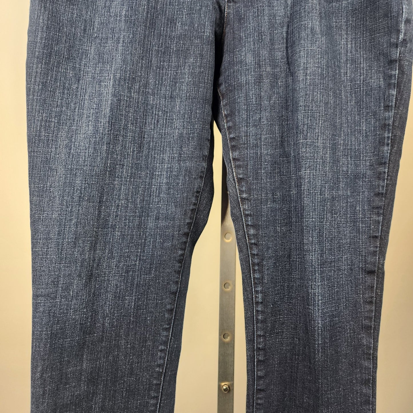 Eileen Fisher Dark Denim Straight Leg Jeans Size 16