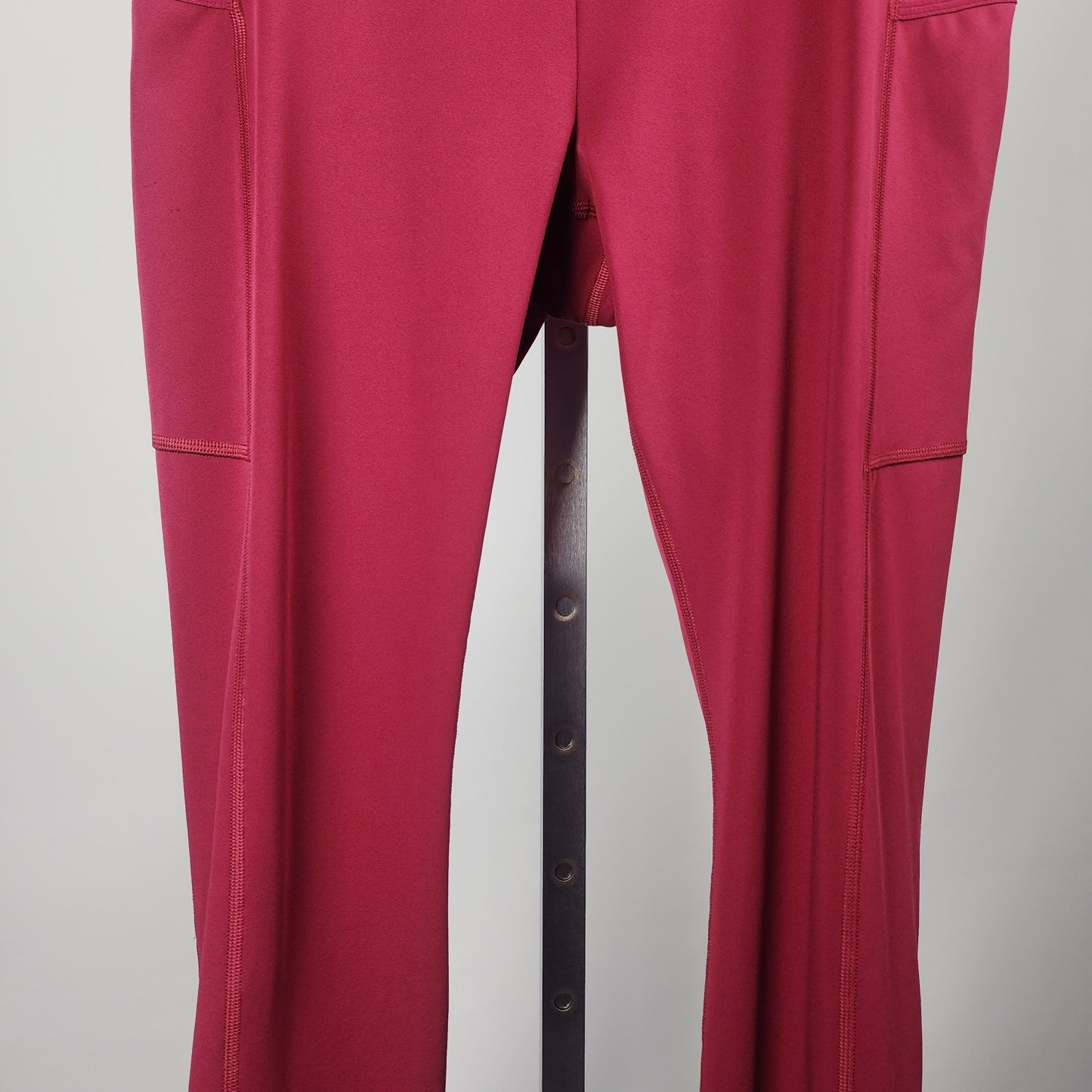 Gymshark Burgundy Slim Leg Active Wear Pants Size L