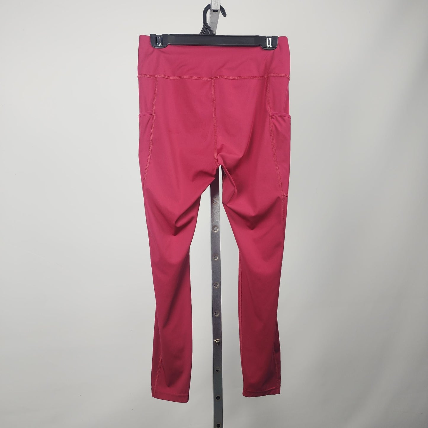 Gymshark Burgundy Slim Leg Active Wear Pants Size L