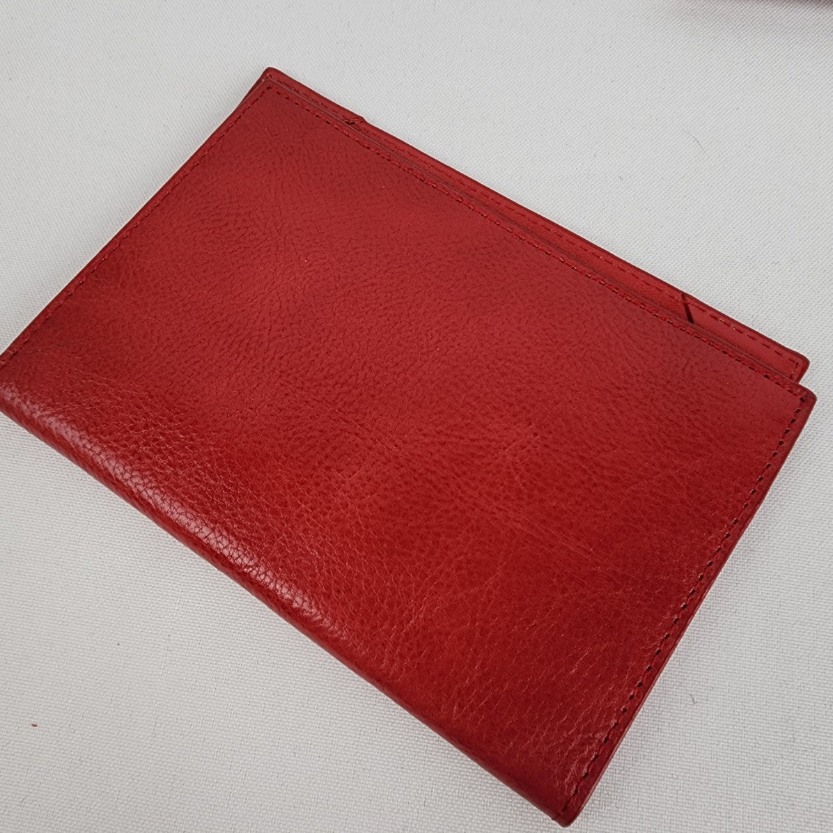 Danier Red Leather Travel Wallet