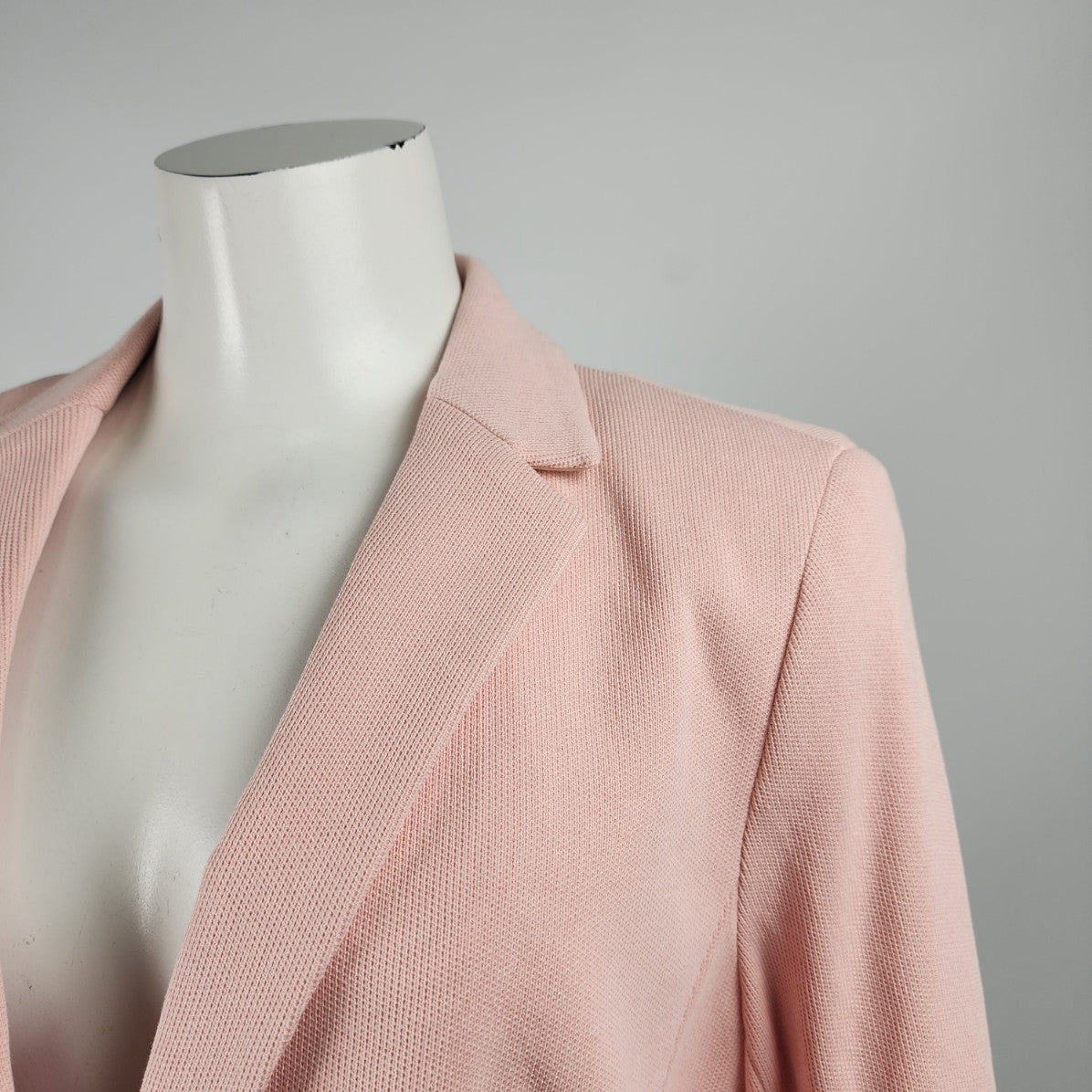 Talbots Pink Cotton Two Button Blazer Size 12