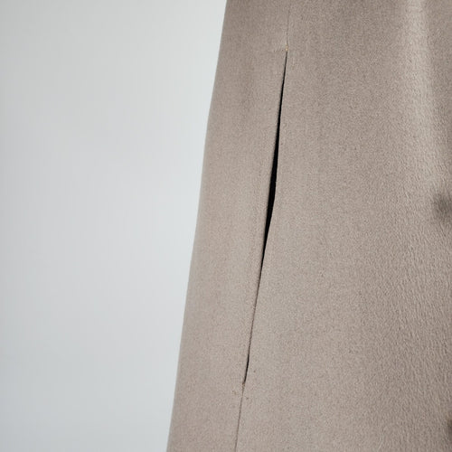 Vintage BMH Fashions Taupe Wool Cape Jacket Onesize