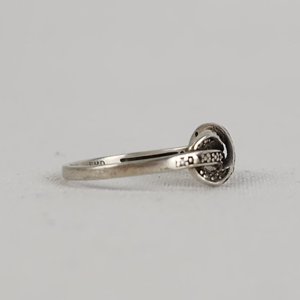 EMD 925 Sterling Silver Infinity Ring Size 6.5