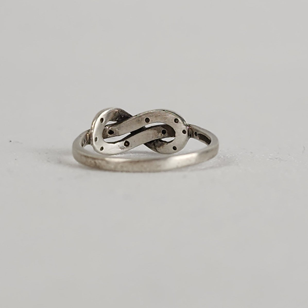 EMD 925 Sterling Silver Infinity Ring Size 6.5