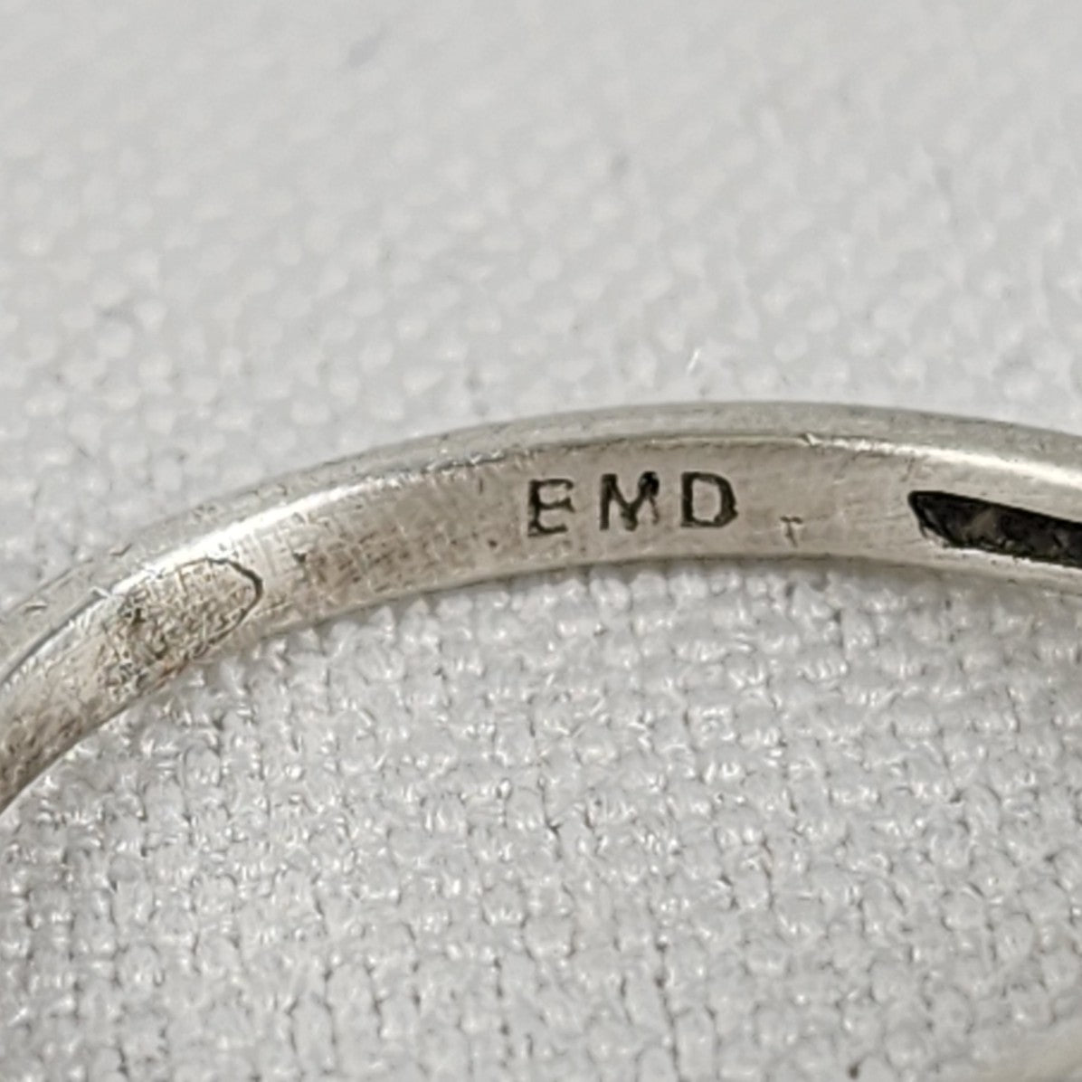 EMD 925 Sterling Silver Infinity Ring Size 6.5